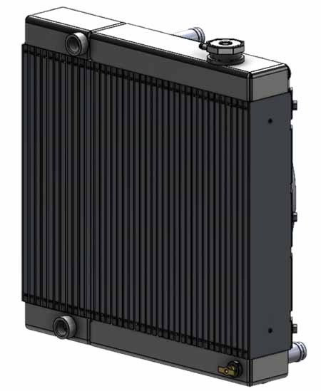 JMC-Bar-And-Plate-Oil-Cooler-Skid-Loader-Application-Front JMC Bar & Plate Oil Cooler Skid Loader Application Front Side